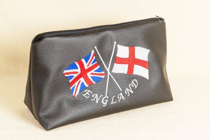 "England" Washbag from Whiterig Truck Curtains